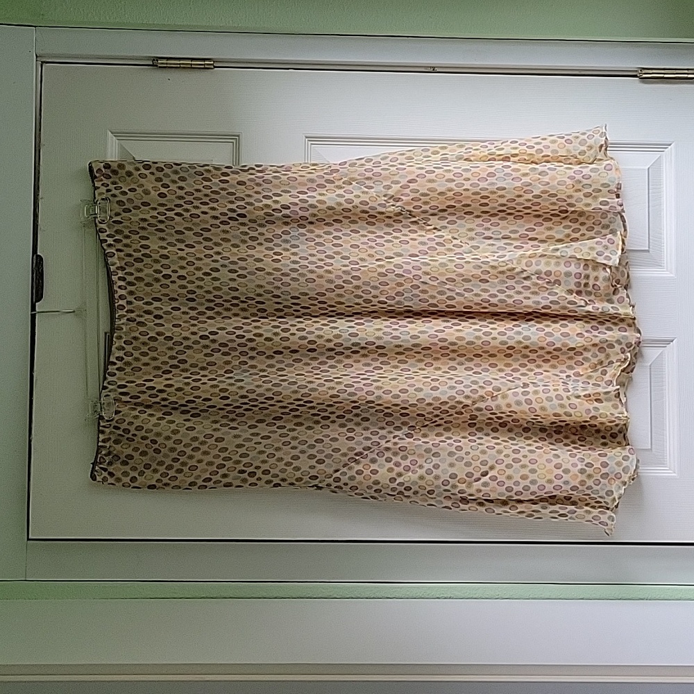 Polka-dot skirt by Sigrid Olsen. 3X